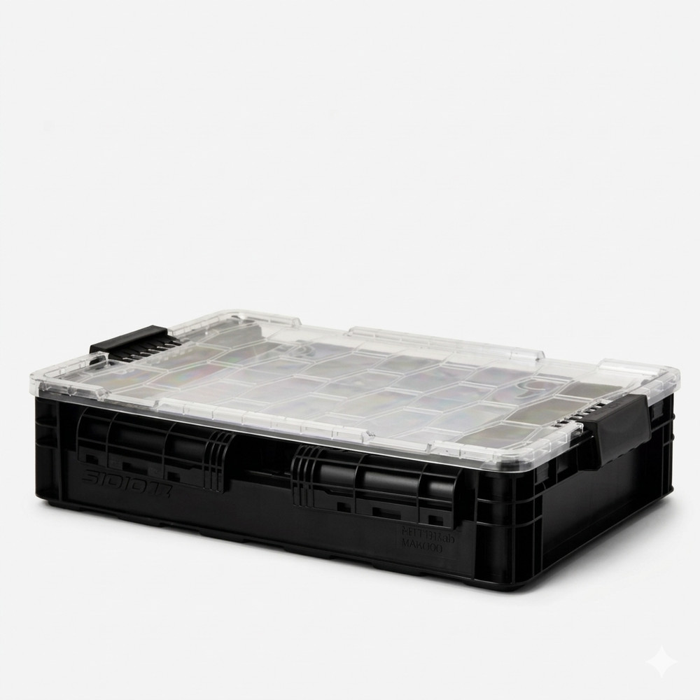 Collapsible SidioCrate. Super-durable pro-grade storage.