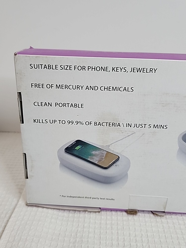 UV-C Sanitizer Phone Box New