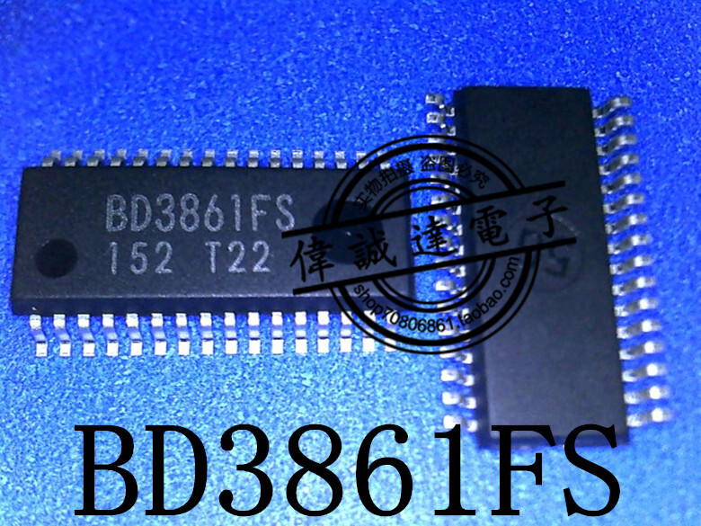 2PCS ROHM BD3861FS SOP32 Audio sound controller IC #TC98