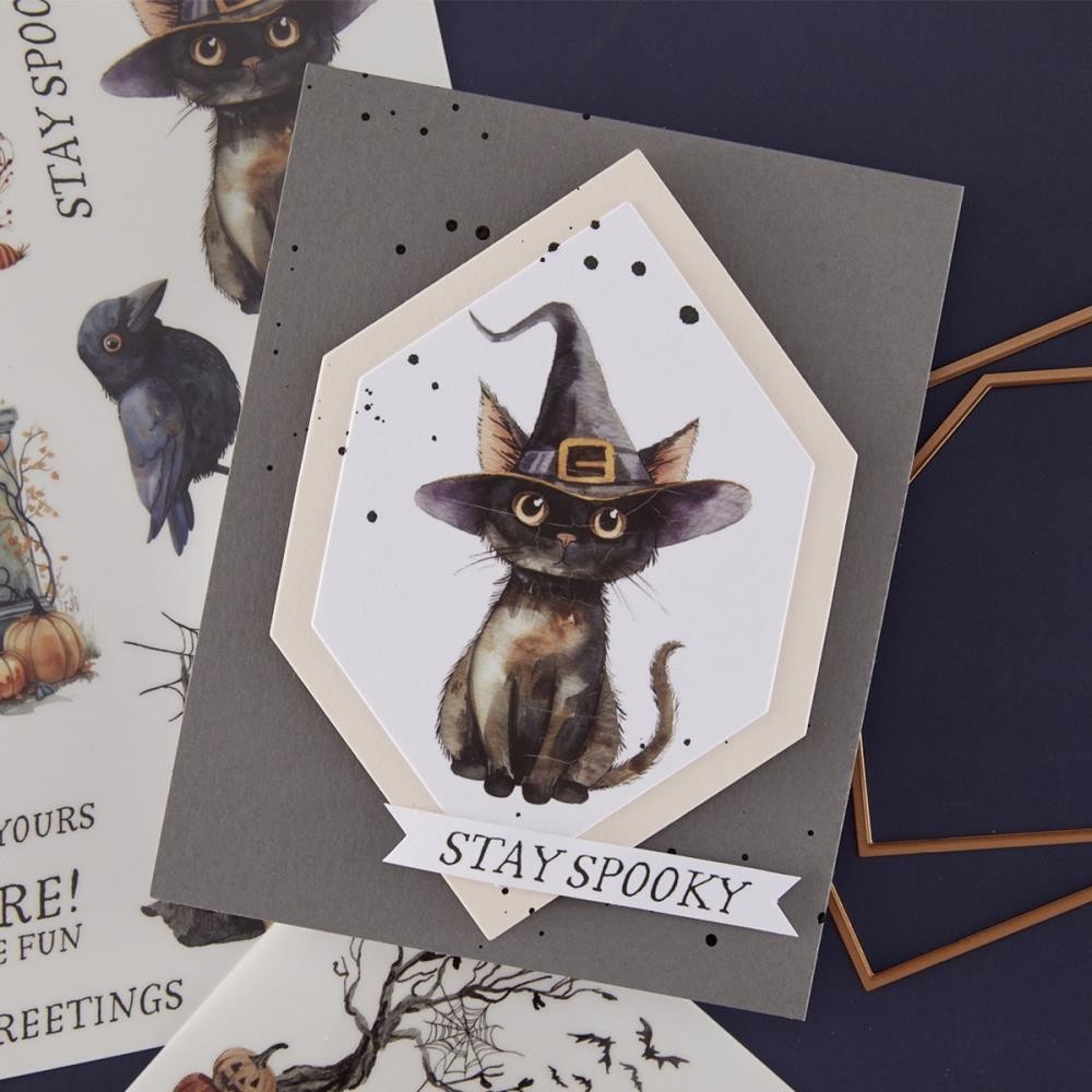 Spellbinders Rub-On Sheets Stay Spooky