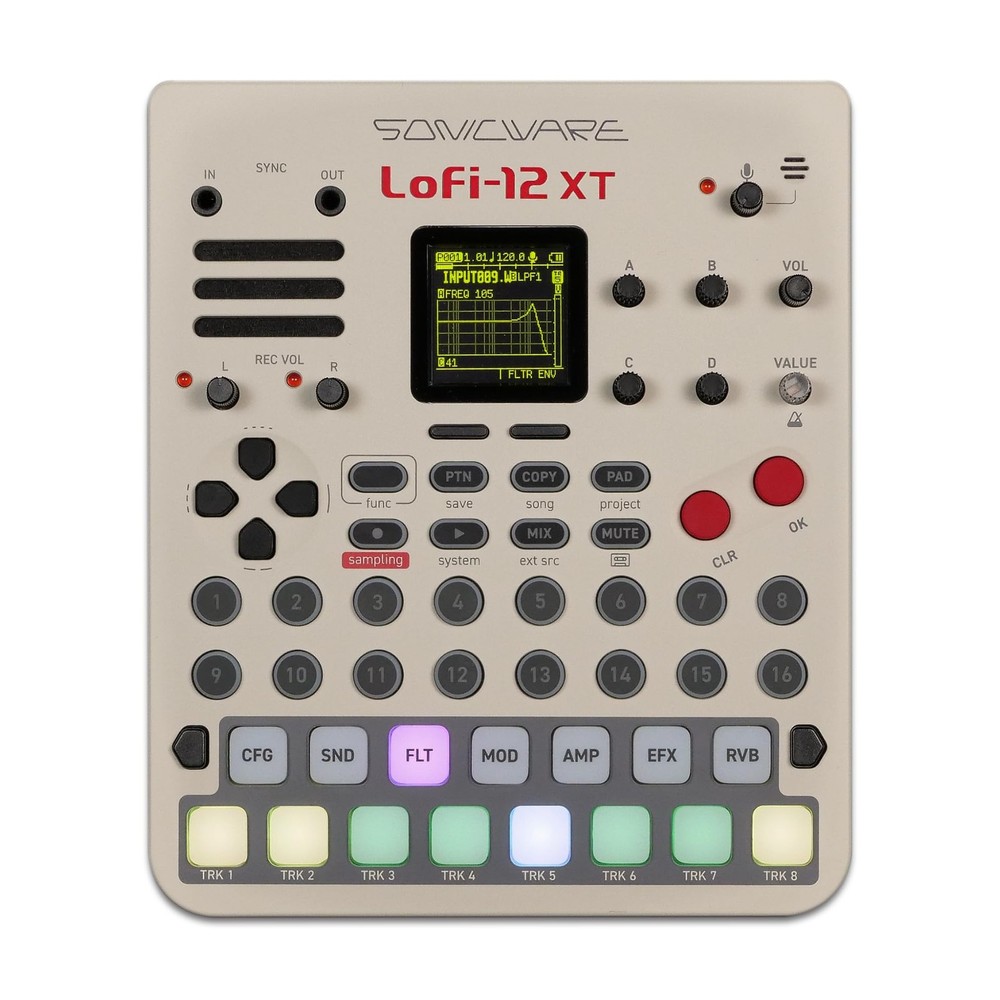 Sonicware Lofi-12 XT - Limited Retro Color - [Low-Resolution Digitizing Sampler]