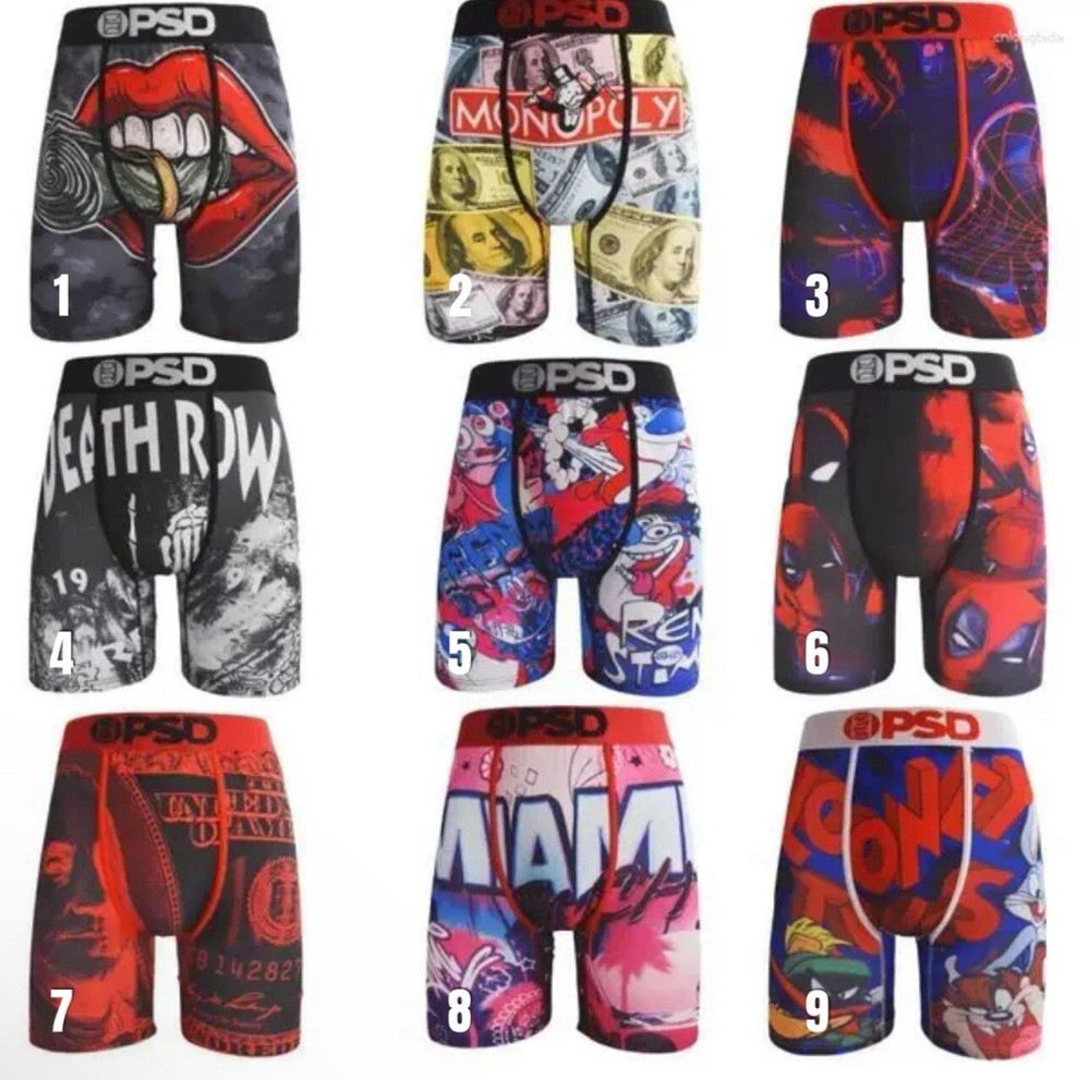 Underpants Men Print Boxershorts