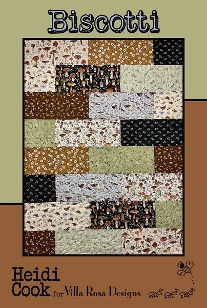 Biscotti Quilt Pattern - A Fat Quarter Quilt