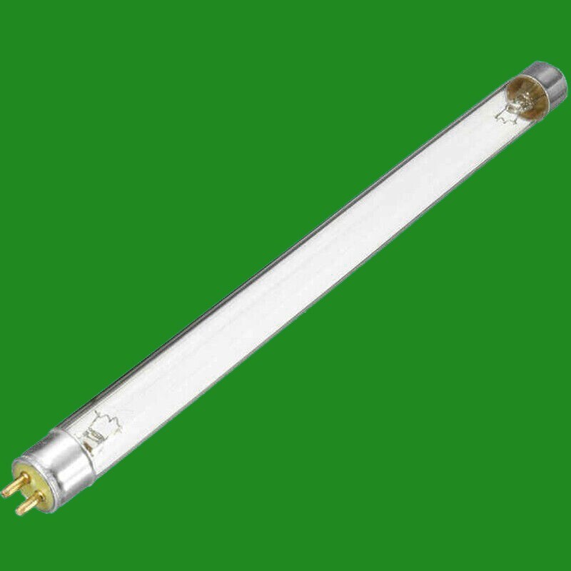 4W 6" UVC Ultra Violet Germicidal Light Tube, Fish Pond UV Filter Lamp Clarifier