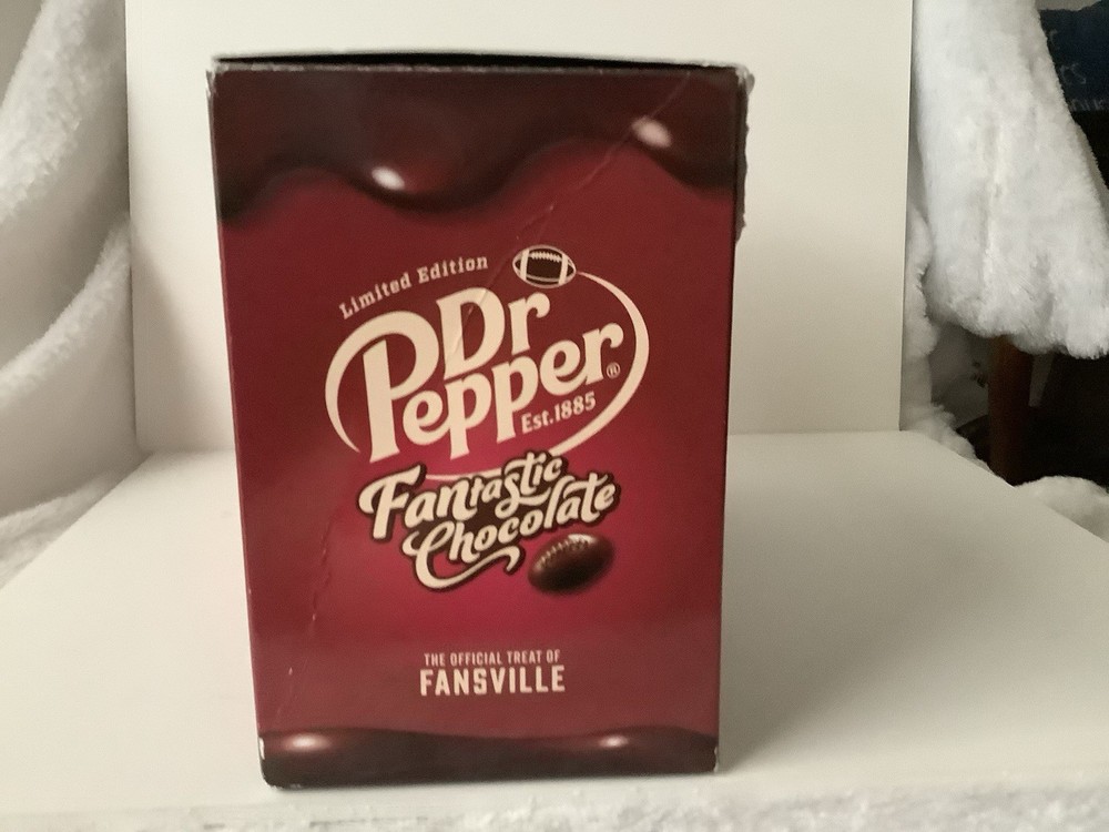 Limited Edition Dr. Pepper Fantastic Chocolate Empty Cans
