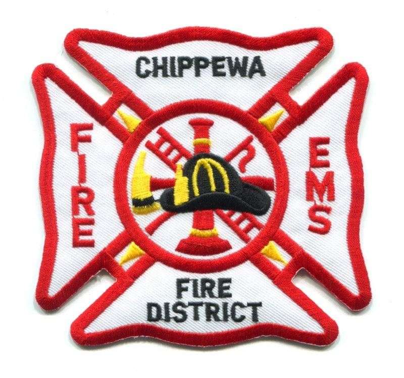 Chippewa Fire District Patch Wisconsin WI