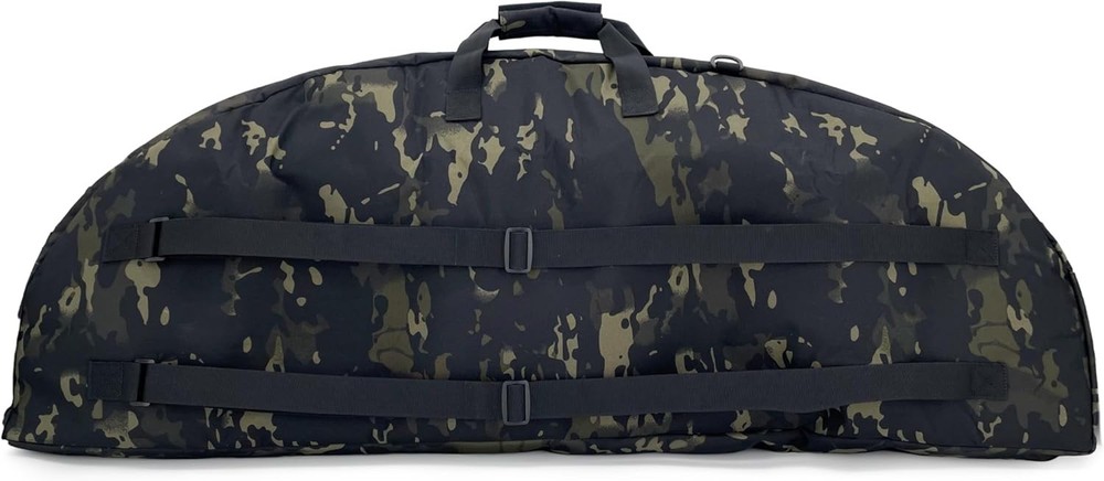 Compartmentalized Soft Bow Case - Portable Archery Solution with Arrow Storage