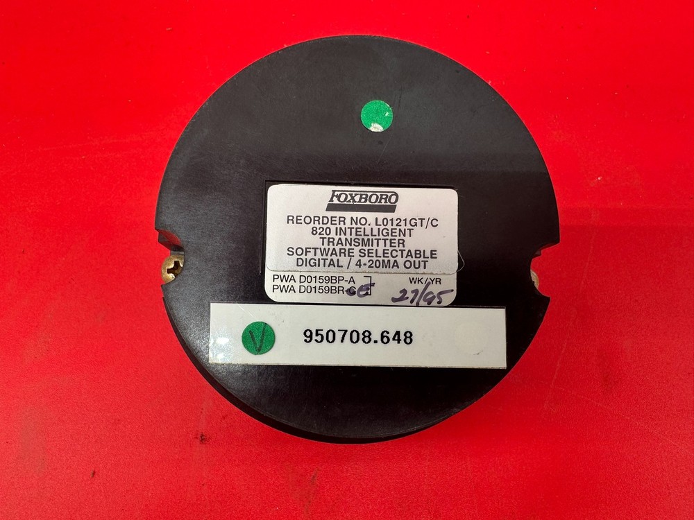 Foxboro L0121GT/C 820 FOXBORO INTELLIGENT TRANSMITTER