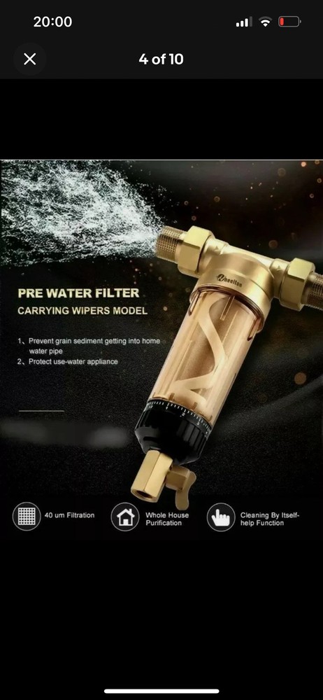 Wheelton Security Waterways Protector WWP-02S sediment prefilter