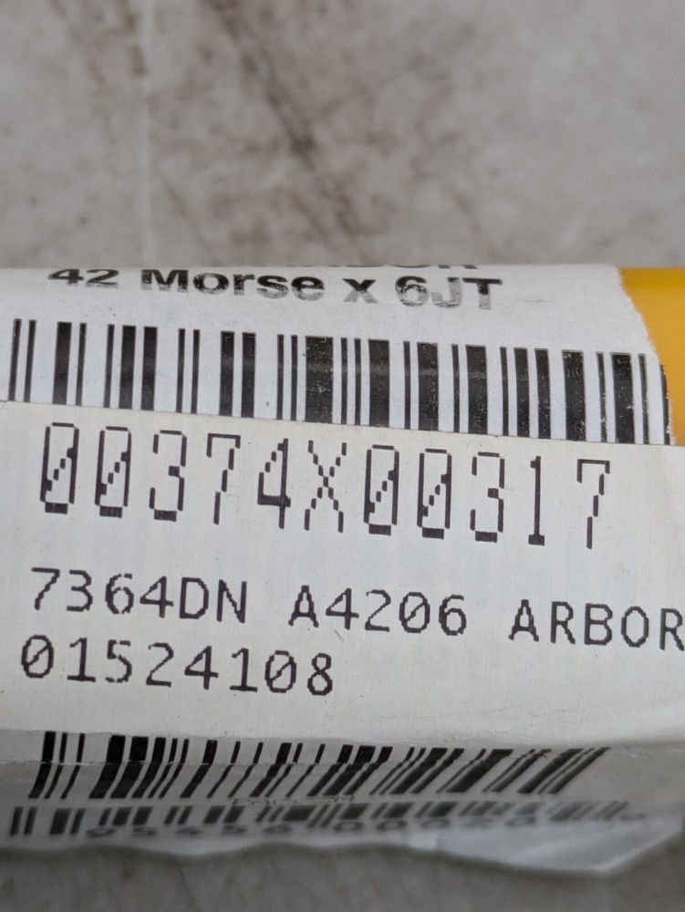 Jacobs® 7364DN Drill Chuck Arbor, Spindle, 3/4 in