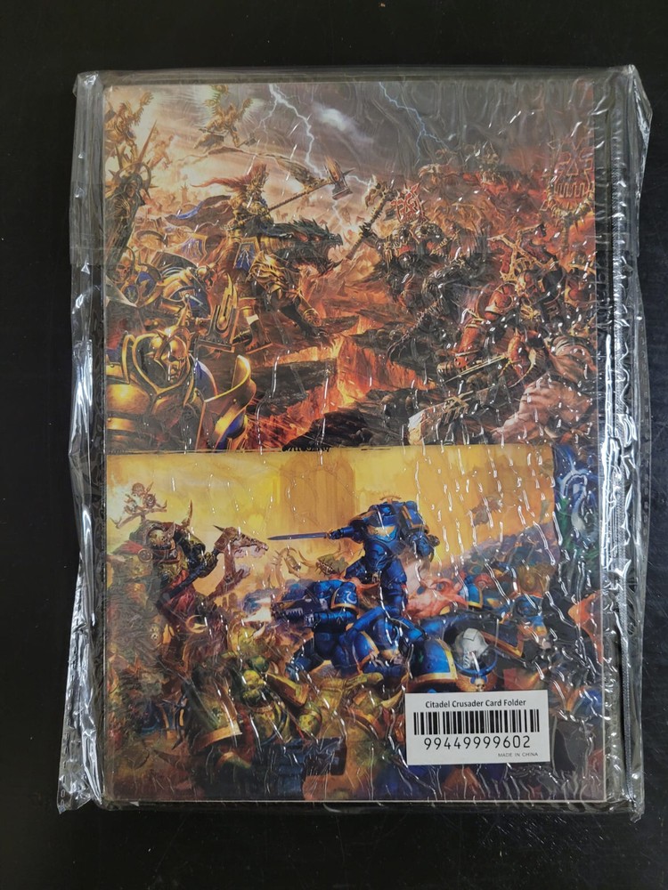 WARHAMMER Citadel Crusader Games Workshop Card Binder