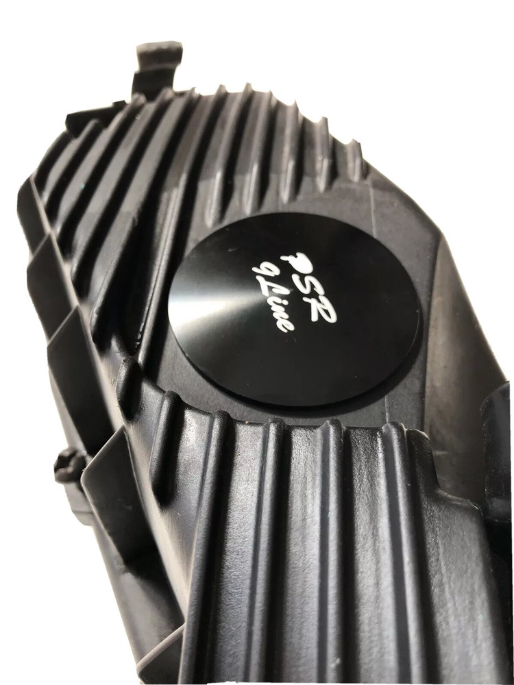 Porsche 997 Resonator Delete Air Box Modification with Black Induction Pipe Plug