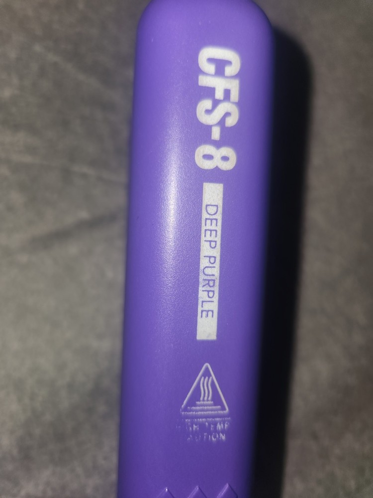 Valelectric The New Evolution CFS-8 Flat Iron Deep Purple 1.25”