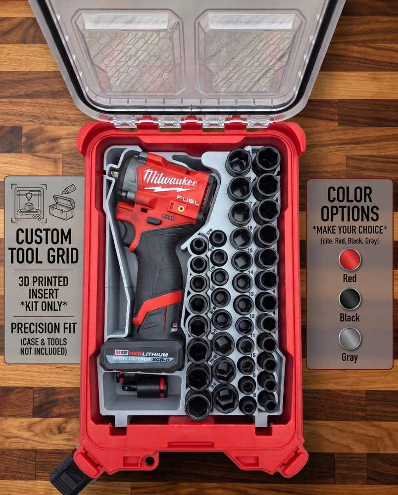 Milwaukee M12 Stubby Impact 3/8" Packout Compact Insert [Insert only]