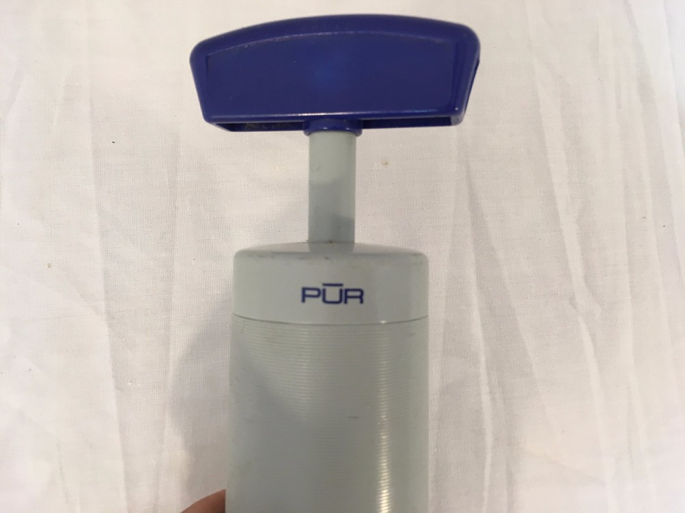 PUR Liquid Manual Hand Gray Blue Siphon System