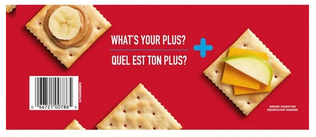 Premium Plus Unsalted Tops Crackers, 900g (2 Pack)