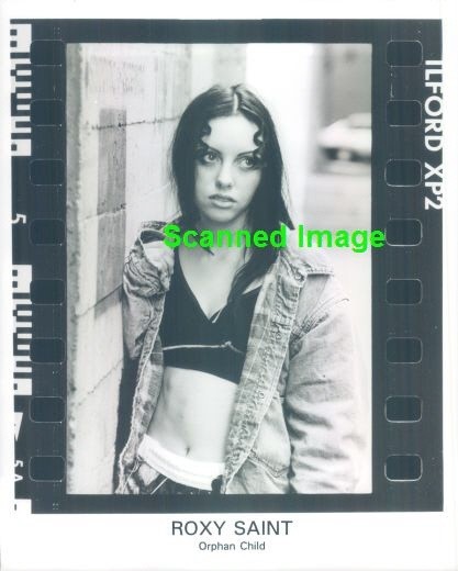 Press Photo: ROXY SAINT 8x10 B&W