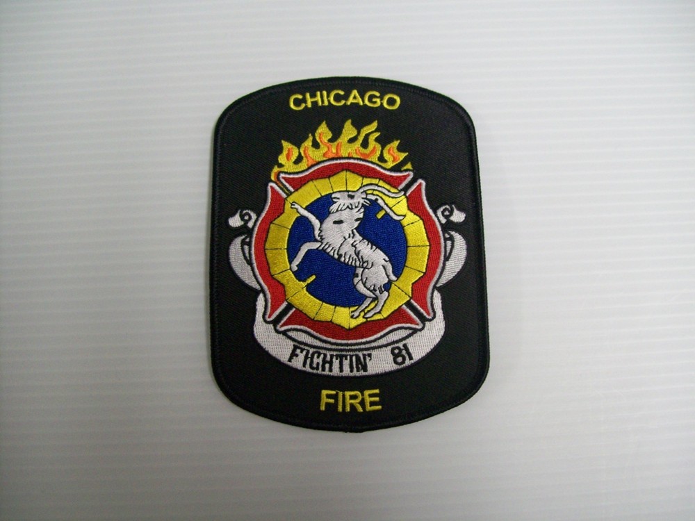 Chicago Fire Fightin 81 Patch