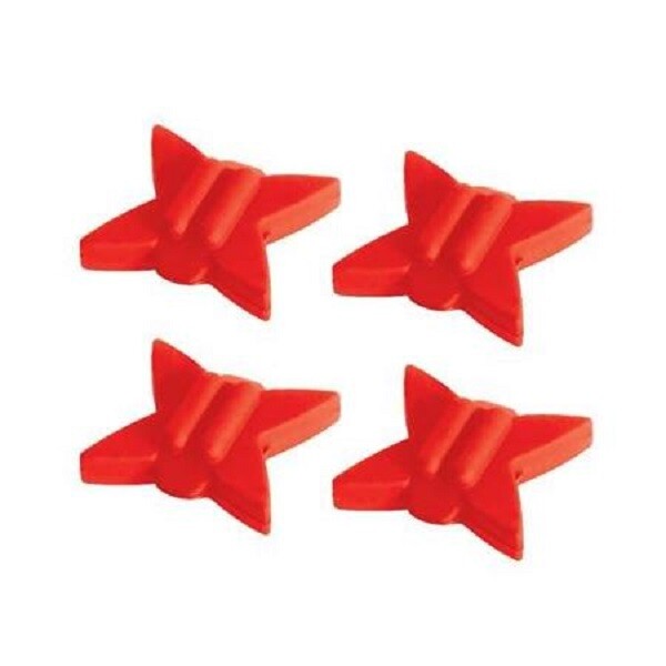 TruGlo - TB STRING SILENCERS - RED - 4PK