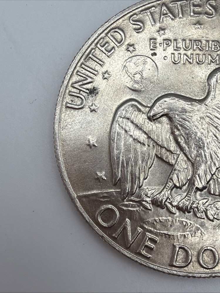 One Dollar Big Silver Coin 1978