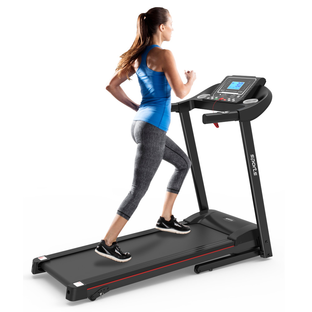 Fitshow App Home Foldable Treadmill with Incline, Folding Treadmill