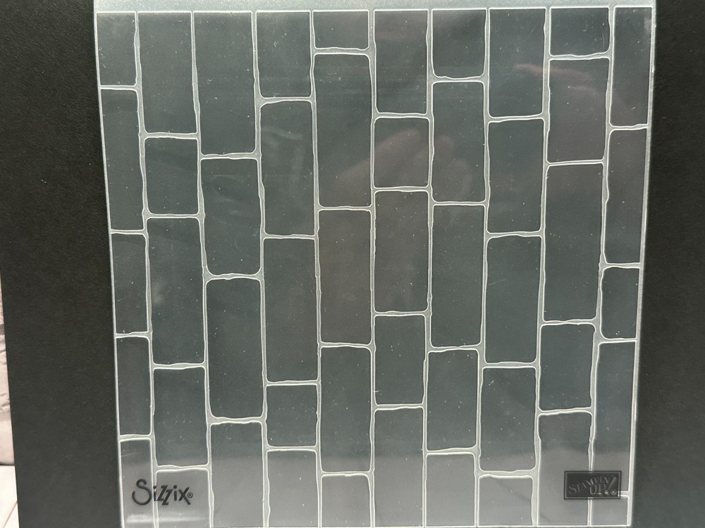 Stampin Up! BRICK WALL ~ Embossing Folder