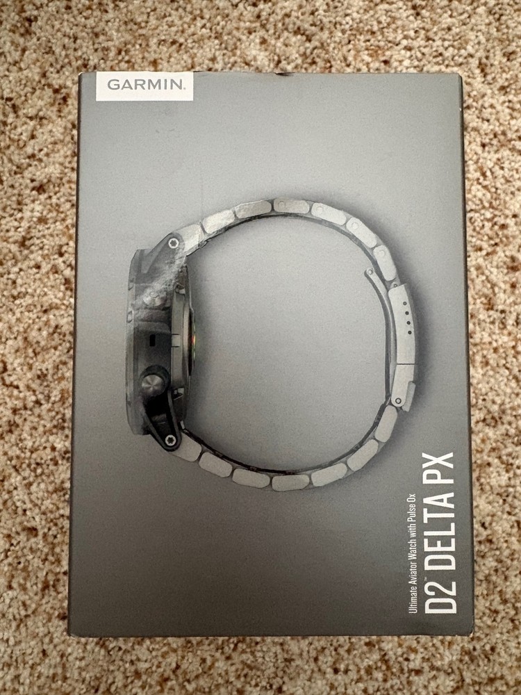 Garmin D2 Delta PX - GPS Pilot Smart Watch with Pulse Ox Sensor (NEW)