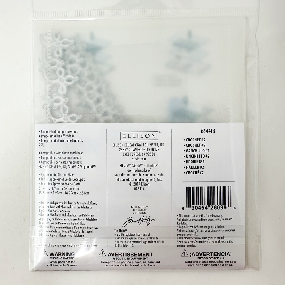 Sizzix Thinlits Impresslits Christmas Cutting Dies Metallic Paper Bundle NEW