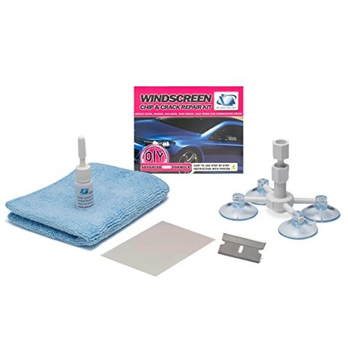 Windshield Repair Kit, Quick and Easy Durable Resin-Based DIY Solution for
