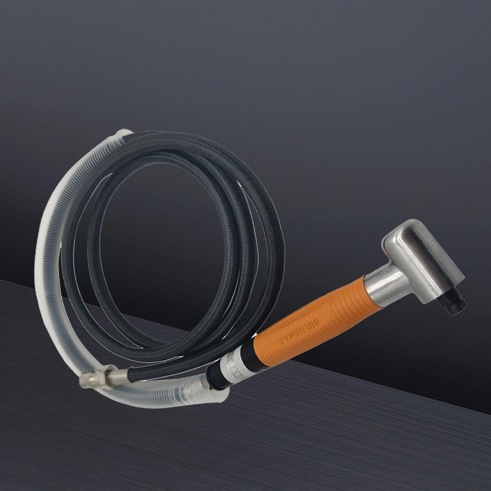 Compact Pneumatic Engraving Pen with Double Bearing for Precision Work