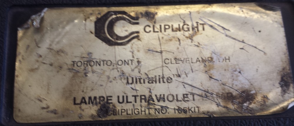 Ultraviolet Lamp (#000100) Engine Leak Detection