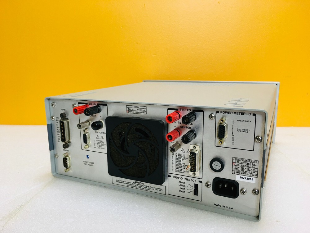 ILX Lightwave LPA-9074B 1000 / 3000 mA Laser Diode Parameter Analyzer. Tested!