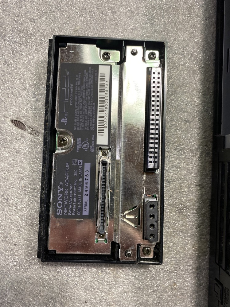 PlayStation 2, Controller, Two 8MB Cards, Network Controller, & Cables