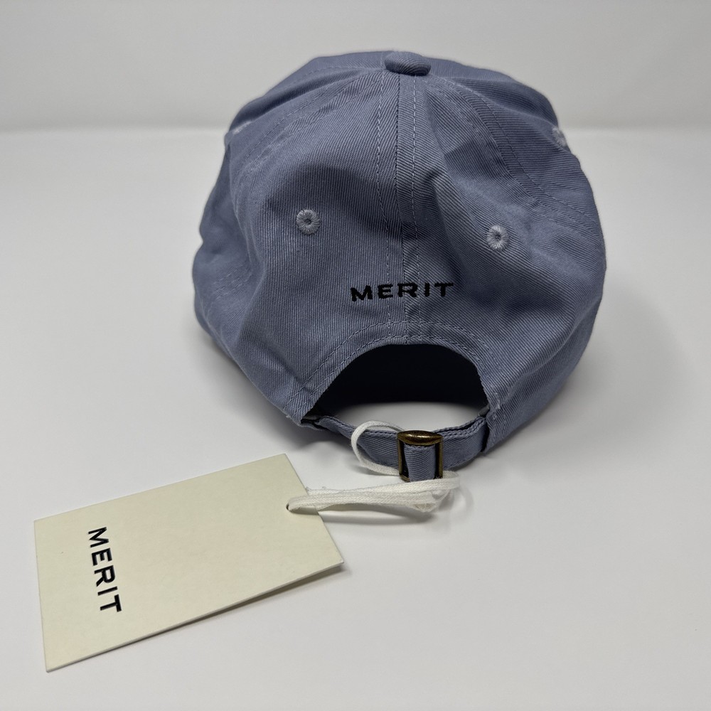 RARE | NWT MERIT 'Do Less' Baseball Cap: 100% Cotton, Adjustable, Embroidered