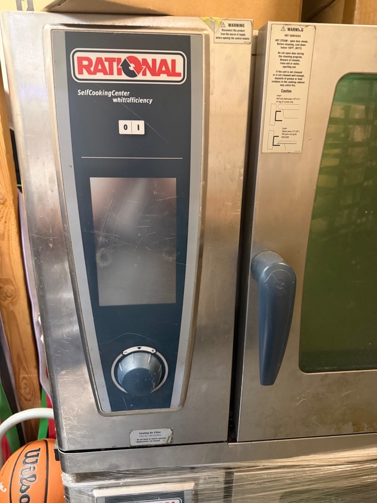 Rational SCC 62 WE Electric double stack. Combi Oven