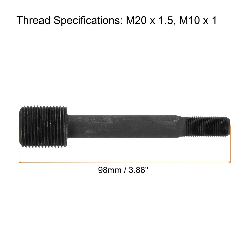Knockout Punch Draw Stud M20 x 1.5M10 x 1 Thread Replacement Hydraulic Draw Stud