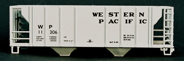 RCR - HO 34FT COVERED HOPPER WP 11306