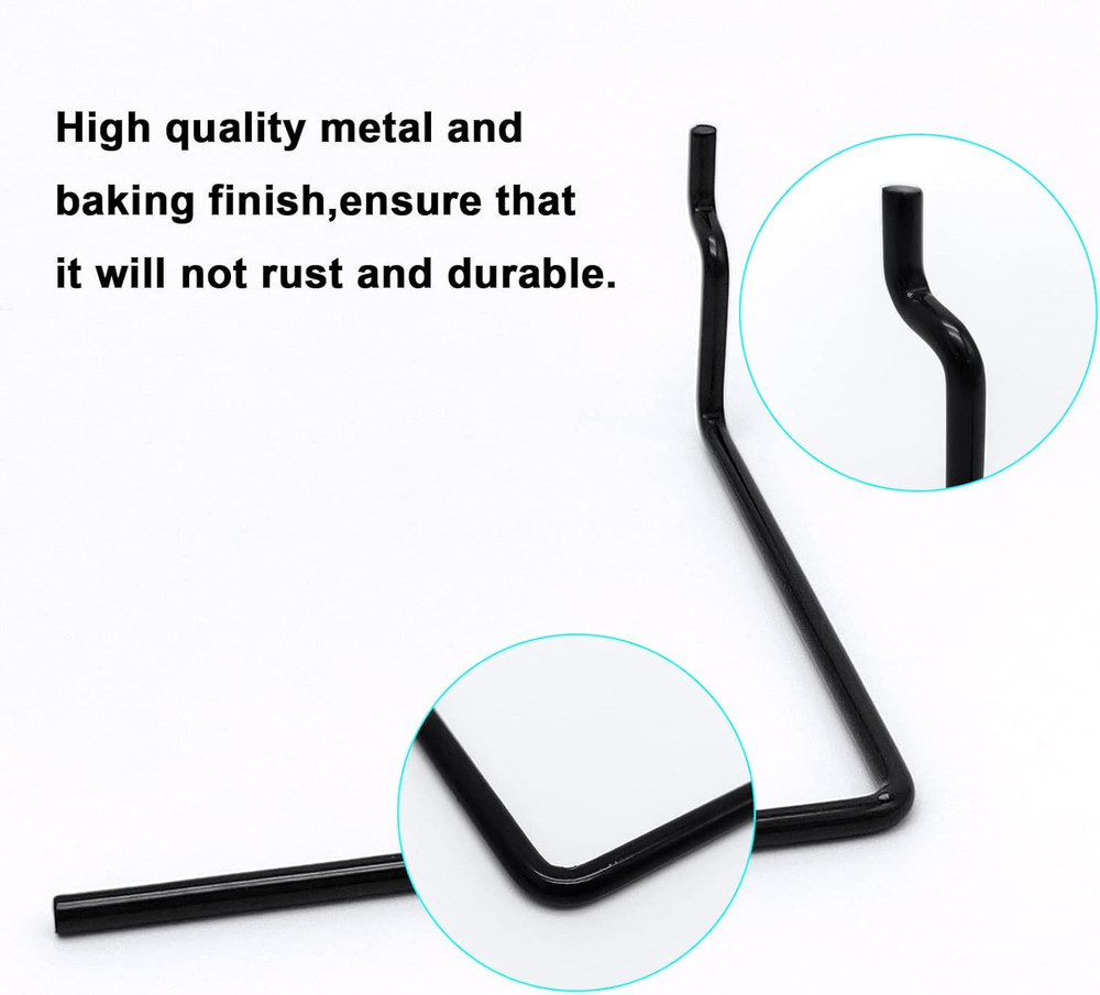 5 Pack Extendable Pegboard Paper Towel Holder for Home and Workshop Use