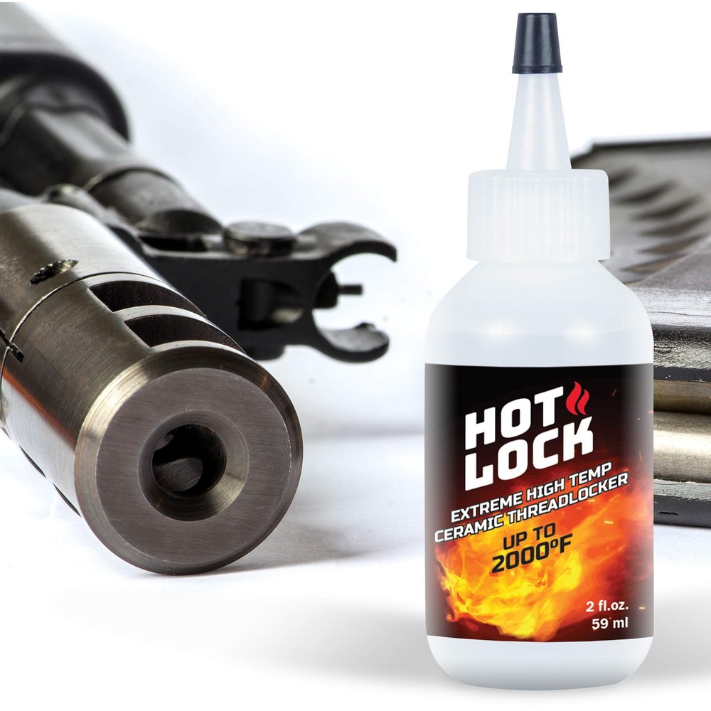 19960 Hot-Lock Extreme High Temperature Threadlocker, Translucent