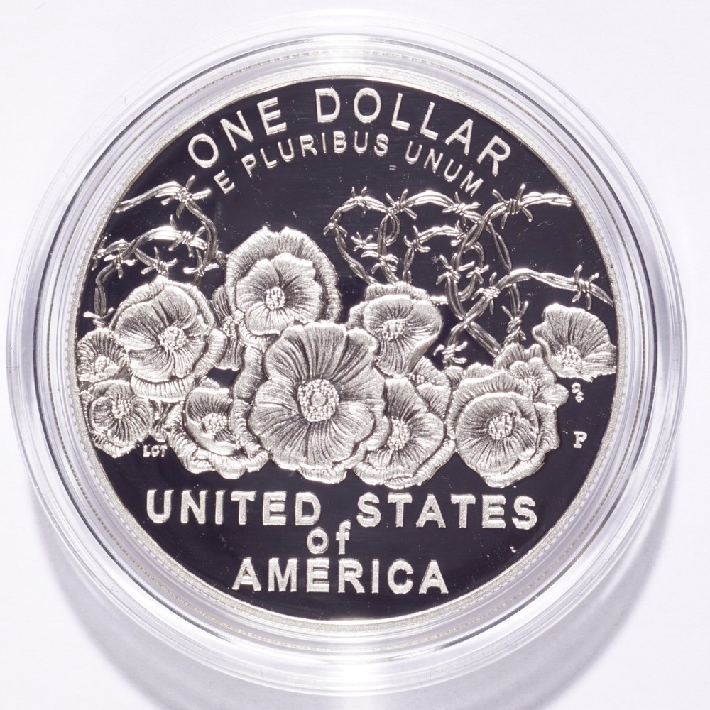 2018 World War I Centennial Commemorative Proof Silver Dollar