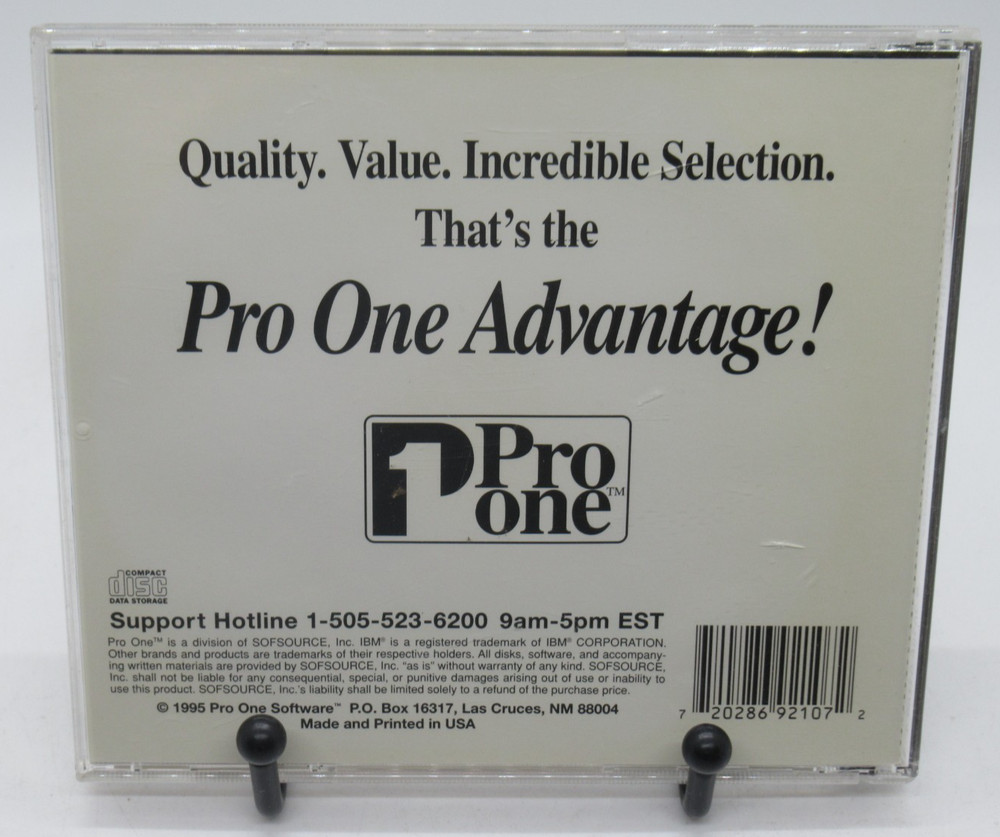 PRO ONE - MULTIMEDIA HIGH SCHOOL GRAMMAR PC CD-ROM SOFTWARE, WINDOWS 3.1, LEARN