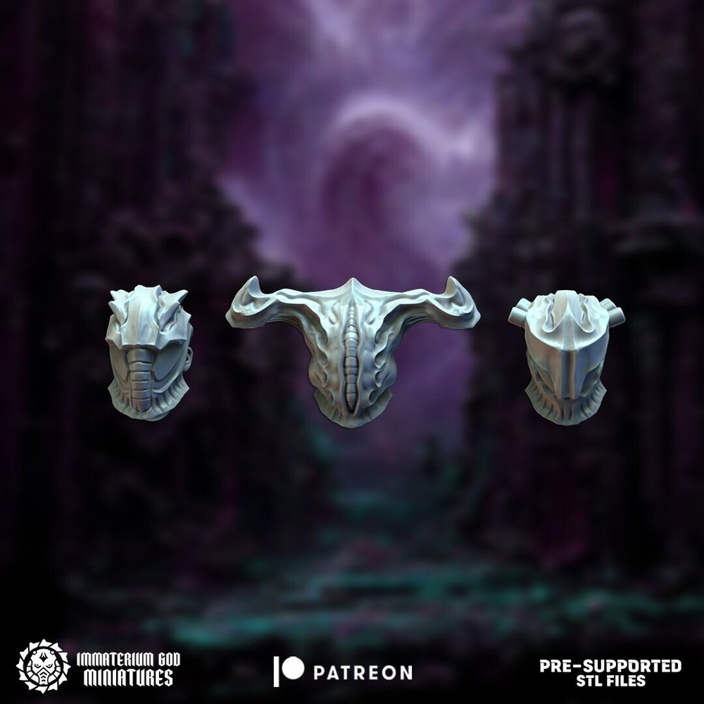 Eternal Punisher, Corrupted Warriors Bits Set - 40 Part Customization Bits Set.