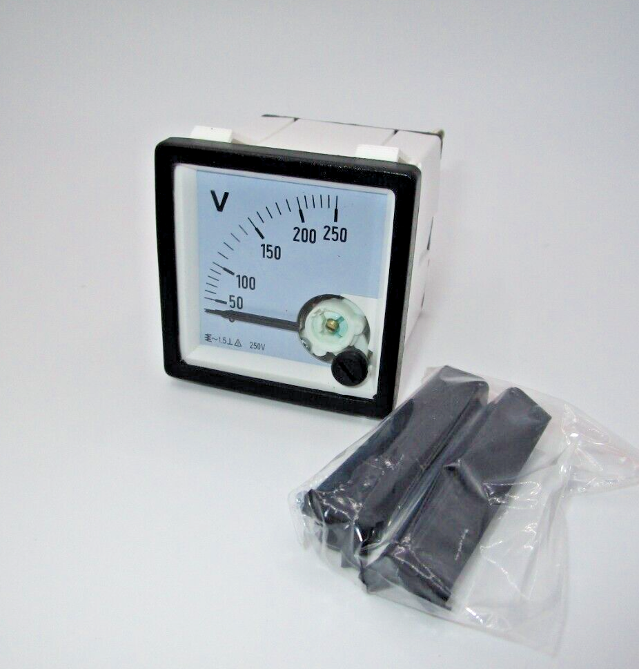 Voltage panel meter gauge AC-250V voltmeter ANDELI Size 48x48 FAST SHIPPING