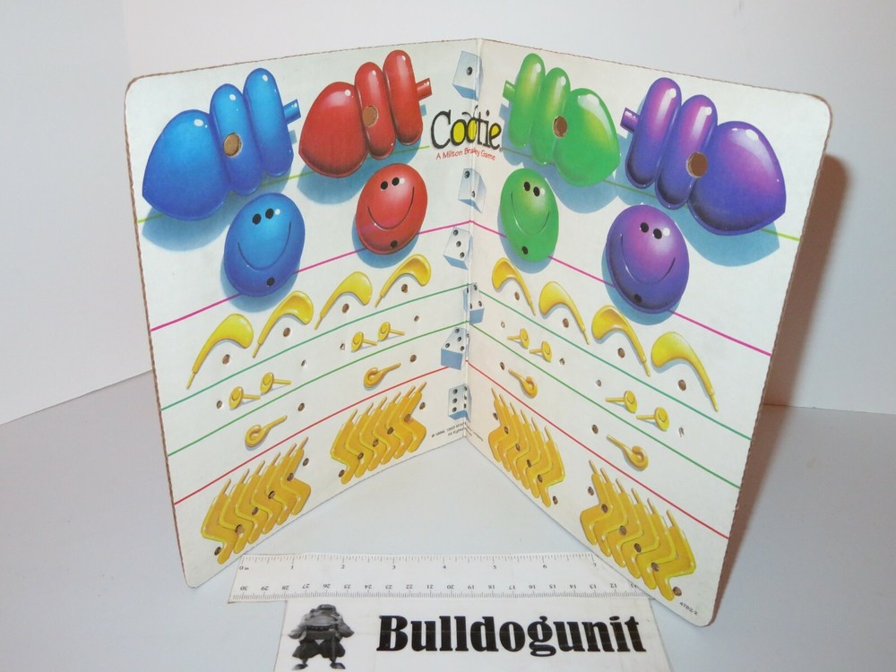 1993 Cootie Board Game Board Replacement Part Only Milton