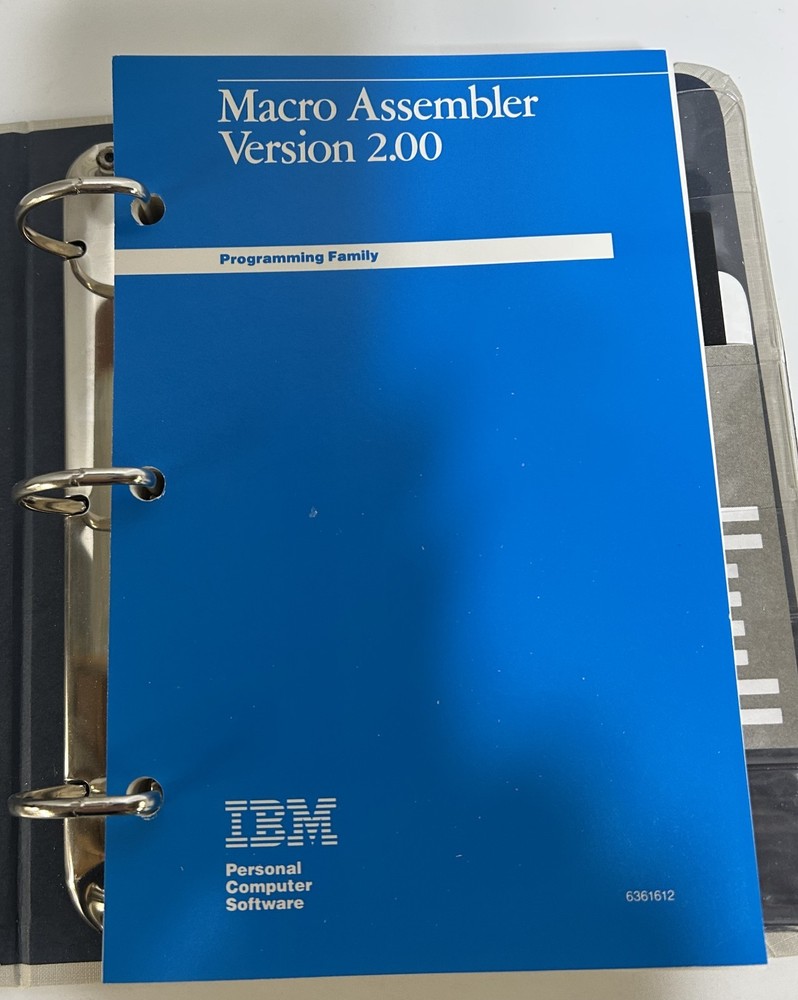 IBM Macro Assembler Vrs 2.0 Includes Software Ships Worldwide