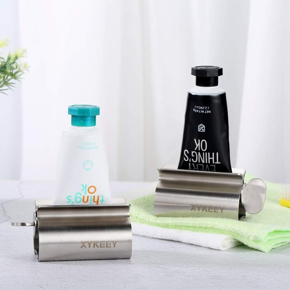 XYKEEY Toothpaste Squeezer Tube Squeezer - Toothpaste Squeezer Roller Tube Squee