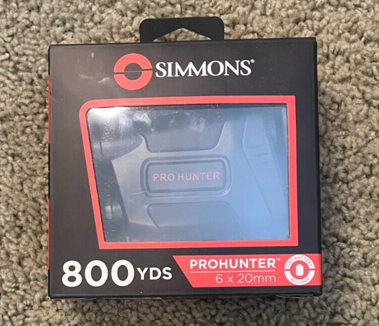 Simmons 800 YD 6x20mm ProHunter Range Finder