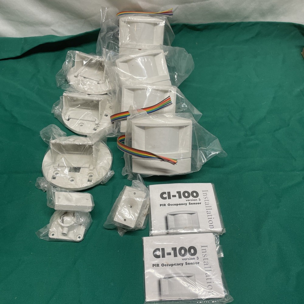 NEW (4) WATTSTOPPER CI-100VERSION 3  PIR OCCUPANCY SENSOR