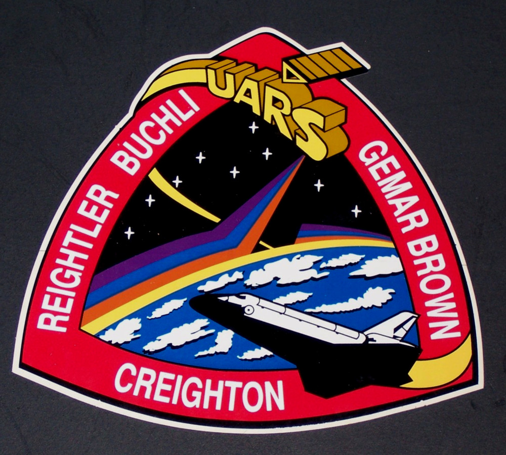 NASA - UARS Mission - Sticker - 4 "