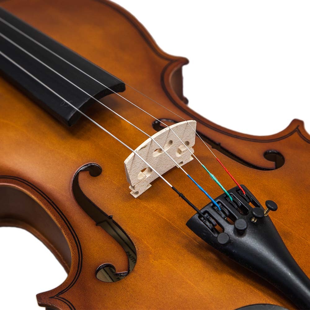 Student 1/10 Student Violin With Bow, Case, Rosin, Pitch Pipe